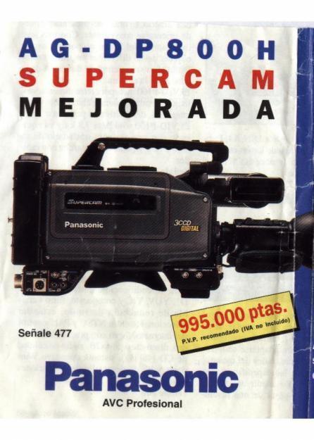 Cámara Panasonic AG-DP 800H
