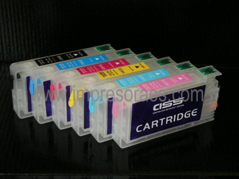 Cartuchos recargables Epson