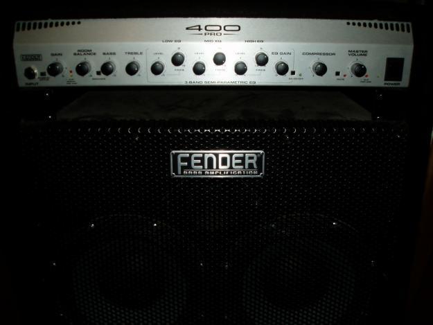 Vendo: Amplificador de bajo marca fender modelo 400 PRO