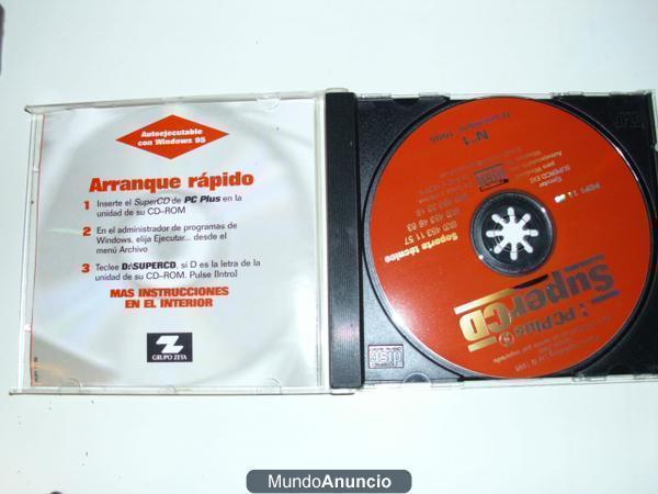 Vendo cd original pc plus, contiene: visual basic 4. 0, dbase 5, 0 para windows, microsoft internet esplorer 3. 0, nestc
