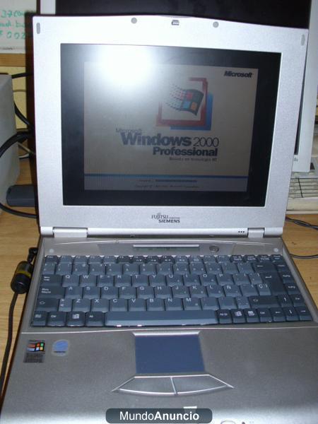 Vendo portatil Lifebookn Fujitsu de SIEMENS, con disco de Drivers & Utilities y Disco de arranque, asi como cables
