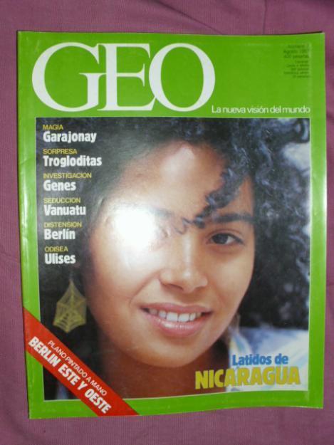 Vendo revistas GEO IMPECABLES, como recien compradas, números hasta el 152. Años 90. A 5 E
