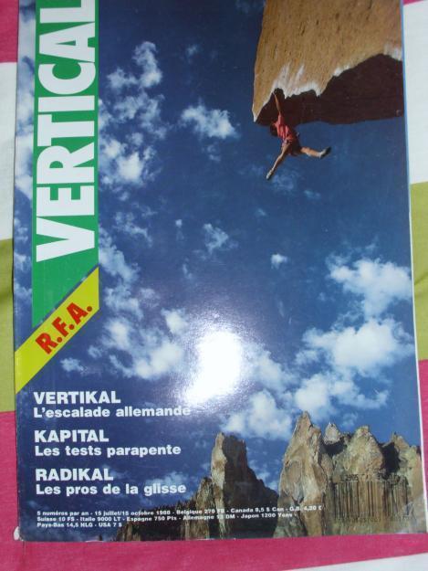 Vendo revistas VERTICAL Antiguas. Numeros 4, 9, 10, 12, 16 y nº 17 en frances