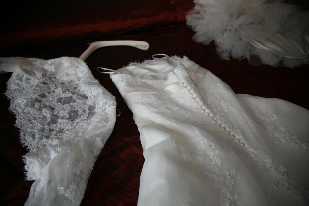 Vestido de novia modelo gomera