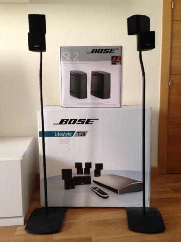 BOSE LIFESTYLE T20 5.1 Channel Home Theater System +SL2 Wireless + Soportes