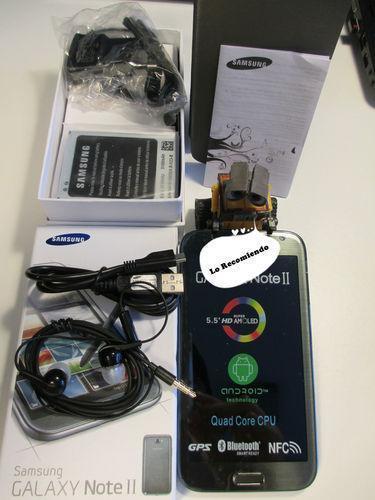 galaxy note ii. quad core. 16gb gris. note 2