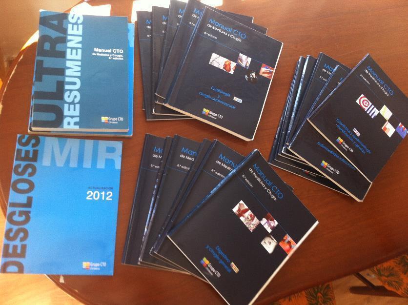 Libros cto medicina 2012-2013. 8 va edicion. nuevo