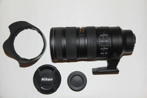 Nikon objetivo af-s nikkor 70-200mm f/2,8g ed vrii