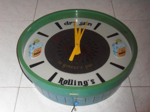 Reloj de pared  años 70's   de Dry Gin Rolling's