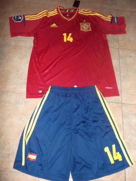 Equipaciones niños españa 2013 rojos campeones de la eurocopa