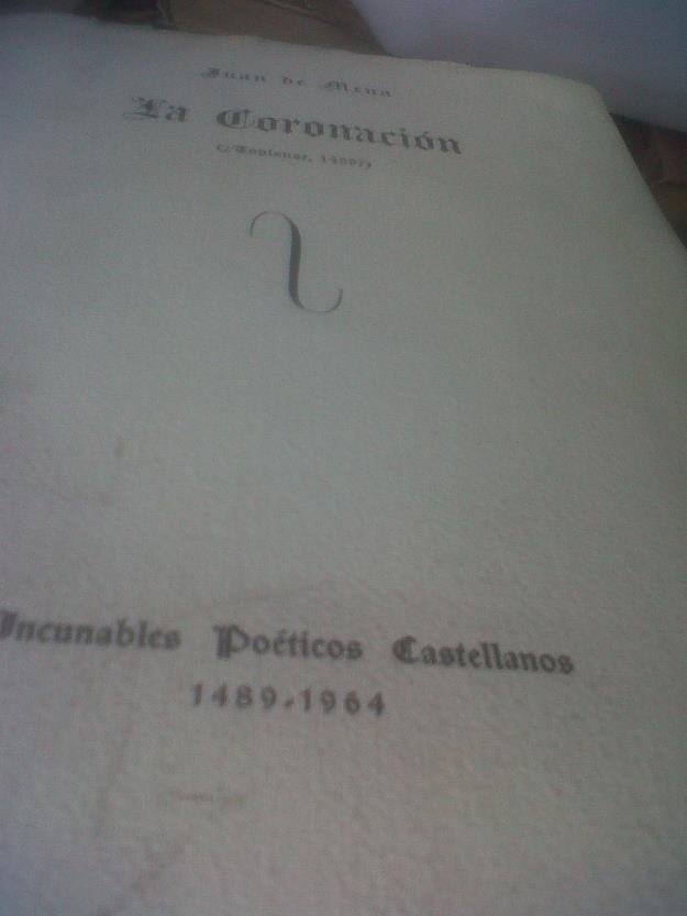 LA CORONACIÓN - año1480 (Se editaron sólo 250 ejemplares en 1964)