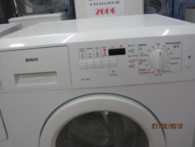 Lavadora y secadora en uno de 6 KG. marca Bosch 1400 revoluciones 420€