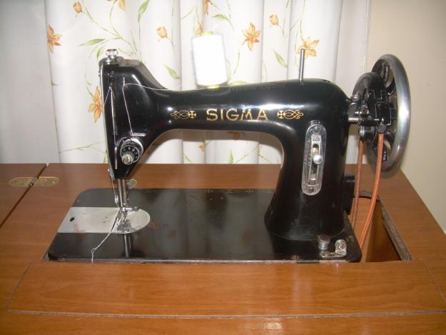 maquina de coser antigua marca sigma