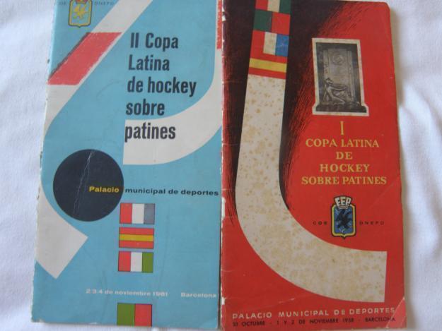 programa de mano de hockey