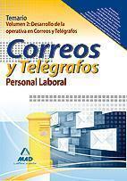 Temarios oposiciones Correos y Telégrafos. 2 volúmenes