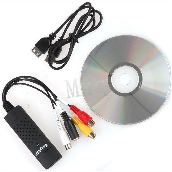 CONVERTIDOR USB DE VIDEO VHS/BETA/HI8 A DVD/PC.