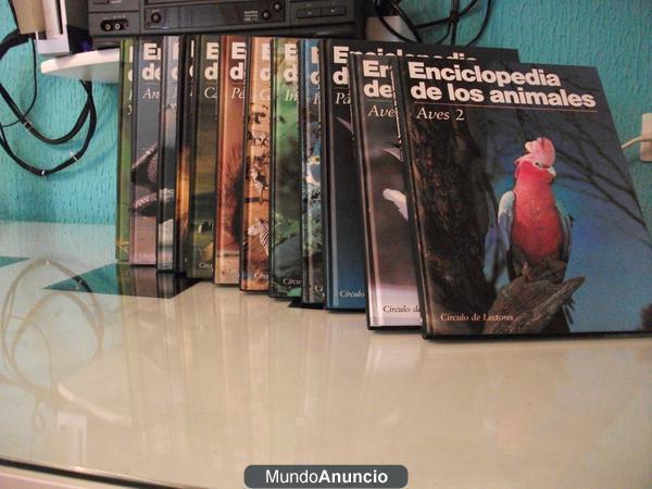 Gran Enciclopedia de Animales en 12 tomos