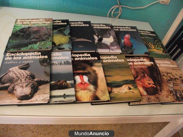 Gran Enciclopedia de Animales en 12 tomos