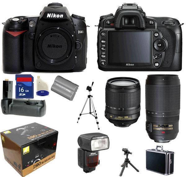 Nikon D90 kit 18-55 VR