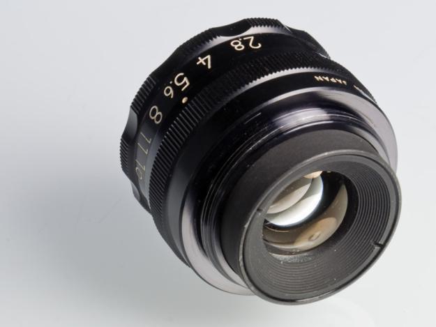 Nikon. Nikkor EL-50mm F: 2,8 objetivo de amplición (made in Japan).
