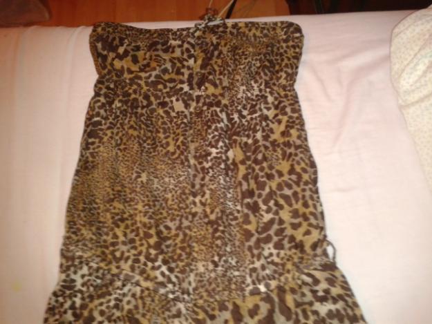 Precioso mono largo  leopardo marrón talla S