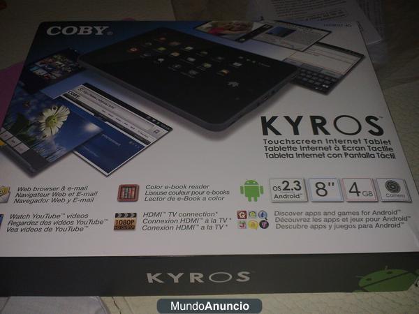 Se vende tablet coby kyros de Android