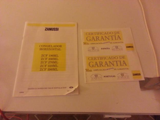 Arcon horizontal grande zanussi