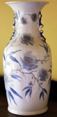Jarrón Pekin Mariposas de Lladró.Modelo de porcelana