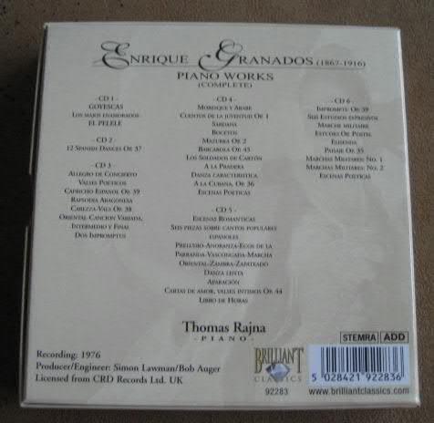 Granados - Obra para piano completa