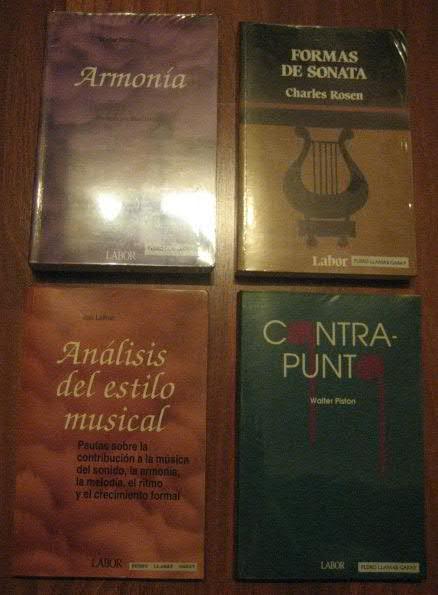 Libros teoricos de musica