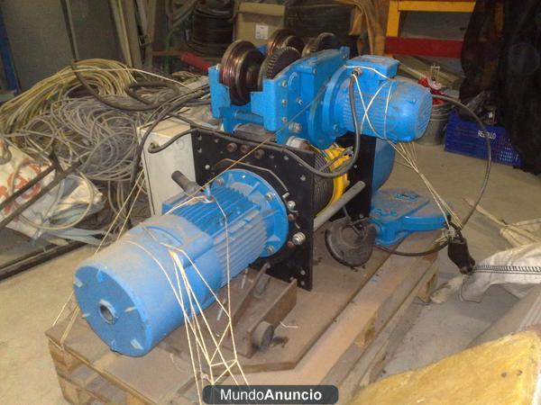 POLIPASTO VICINAY DE 5000KG DB50 ELECTRICO 20h USO , LINEA ELCTRICA 25mt