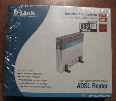 Router d-link dsl 504t