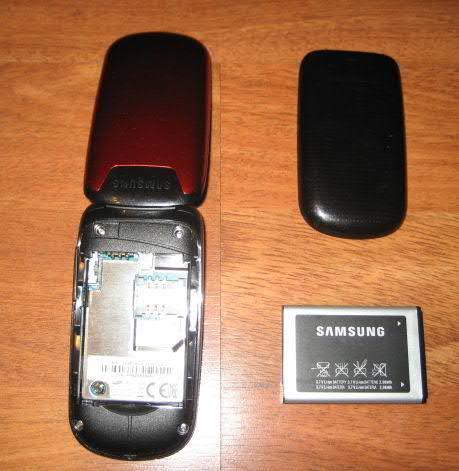Samsung E1151 Rojo