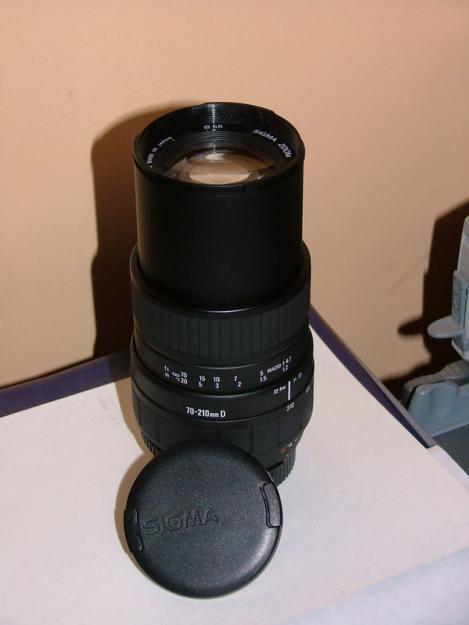 Sigma 70-210mm Objetivo para Nikon --NUEVO