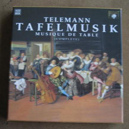 Telemann - Musique de table completa