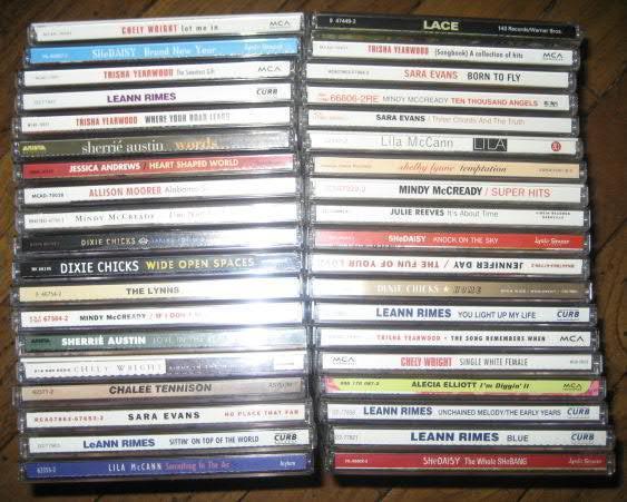 Varios cds de musica country