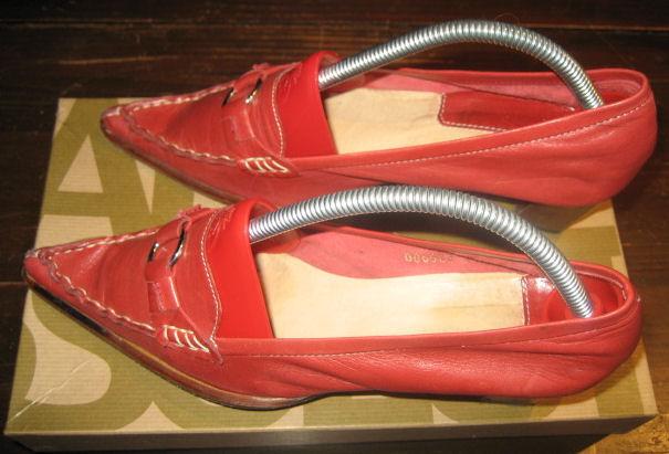 Zapatos de mujer rojos con tacon
