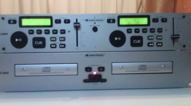 Doble reproductor Omnitronic CDP-385