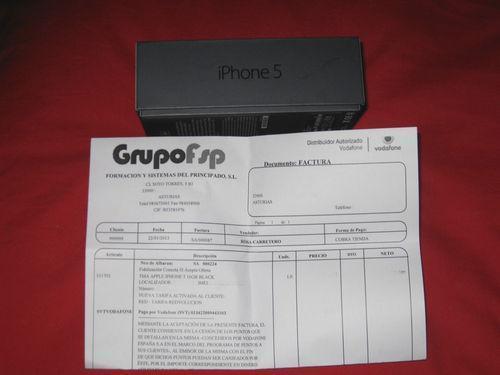 Iphone 5 16 gigas.