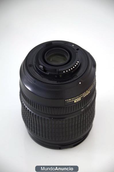 Nikon D60 + objetivo Nikon 18-105 VR