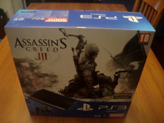 PS3 500 GB + Assassins Creed III  *Nueva*