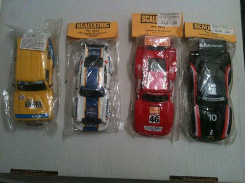 Scalextric exin lote de 15 blister sin abrir