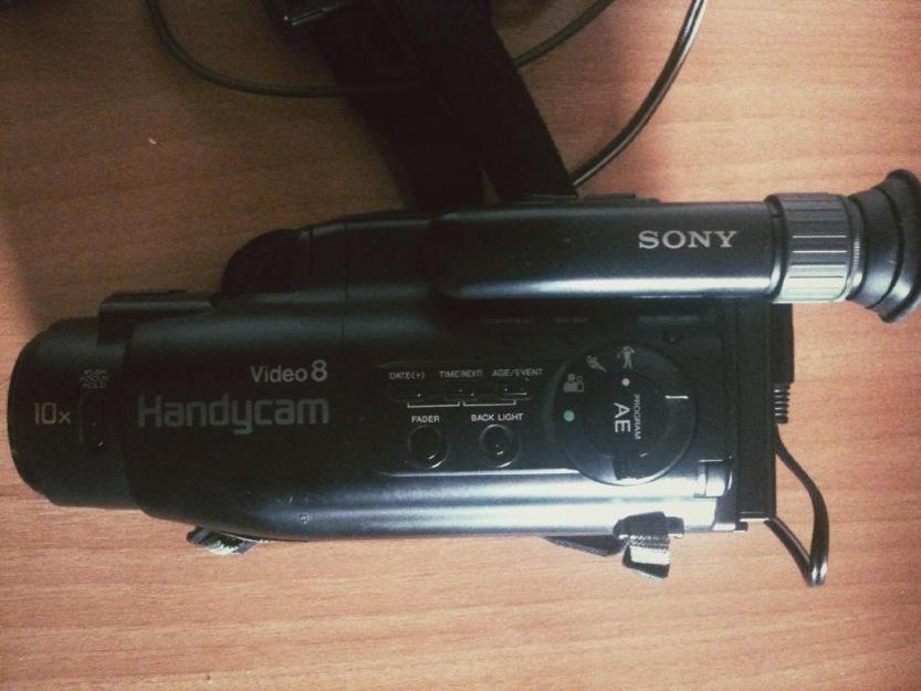 Videocámara sony handycam video 8