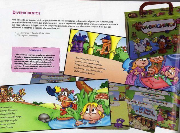 02. CUENTOS INFANTILES: DIVERTICUENTOS (22 VOL) + REGALO