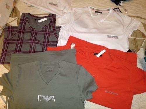 10 camisetas emporio armani