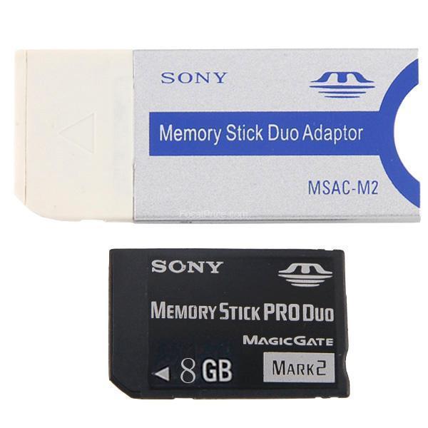 8GB Memory Stick Pro Duo