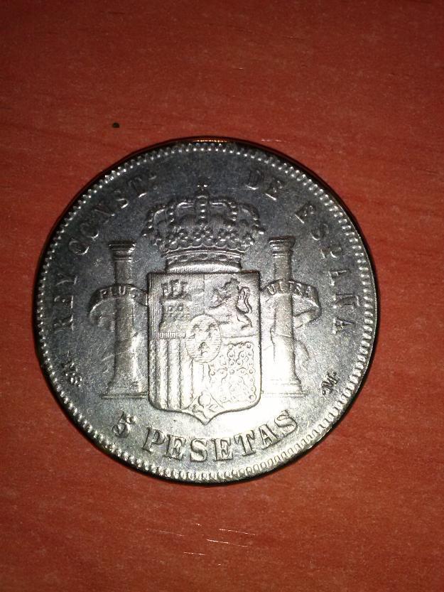 Alfonso XIII, 1899. Moneda de plata