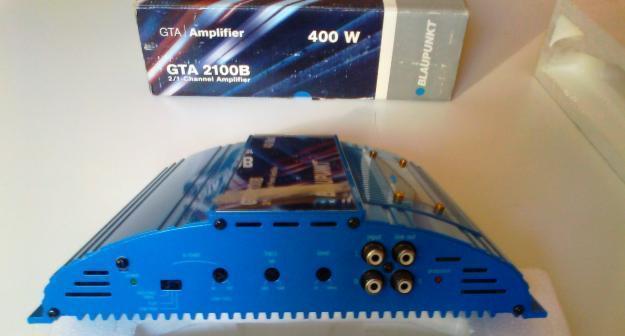 Amplificador Blaupunkt GTA 2100B 400 Watios como nuevo solo usado para probarlo.
