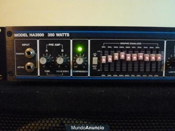 Amplificador de bajo (combo) Hartke vx 3500