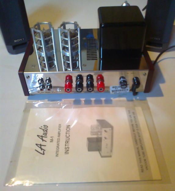 Amplificador de válvulas LA Audio M 1 con puerto USB MP3